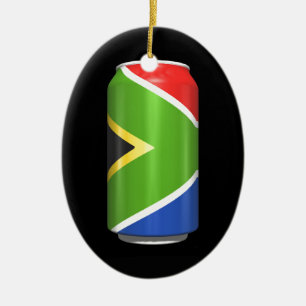 Södra Afrikans drycker Julgransprydnad Keramik