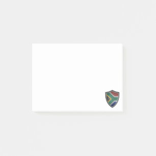 Södra Afrikans flagga Post-it Block