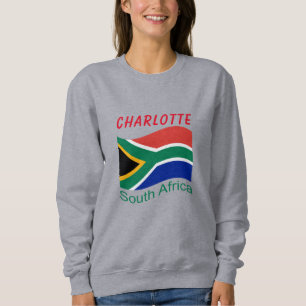 Södra Afrikans Flagga Sweatshirt T Shirt