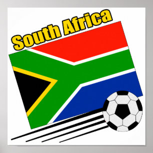 Södra Afrikans fotbollslag Poster