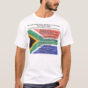 Södra Afrikans nationalsång Tee