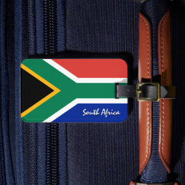 Södra Afrikans resgodsmärkning, patriotiska afrika Bagagebricka