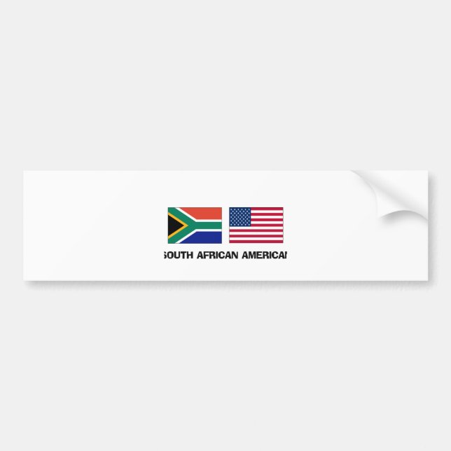 Södra - afrikansk amerikan bildekal (Framsidan)