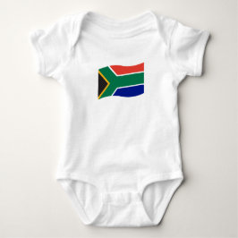 Södra - afrikansk flaggababy ett biet t-shirt