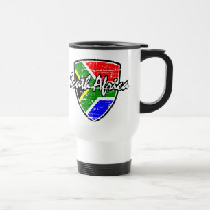 Södra - afrikansk flaggadesign resemugg