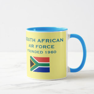 Södra - afrikansk flygvapenkaffemugg mugg