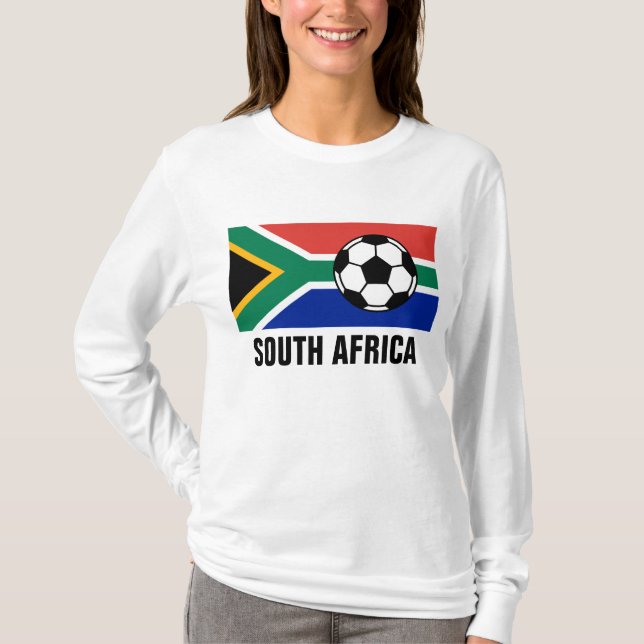 Södra - afrikansk fotboll tee (Framsida)