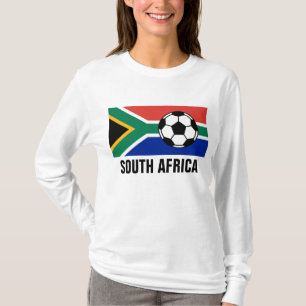 Södra - afrikansk fotboll tee shirt