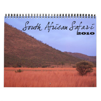 Södra - afrikansk Safarikalender Kalender