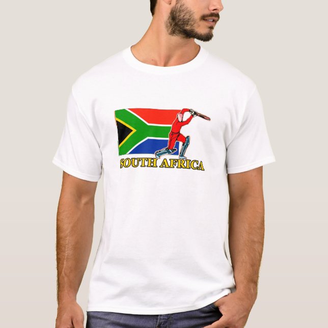 Södra - afrikansk syrsaspelare t shirt (Framsida)
