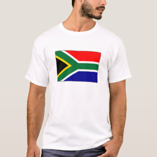 Södra - afrikanska flaggaT-tröja och gåvor Tee Shirt