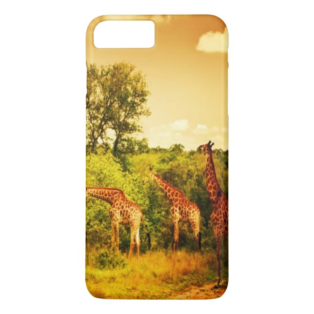 Södra - afrikanska giraff Case-Mate iPhone skal (Baksida)