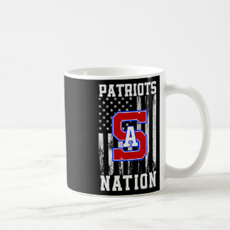 Södra Alamance Patriots Logotyp Nation Hs Kaffemugg