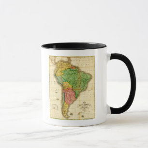Södra AmericaPanoramic MapSouth Amerika Mugg