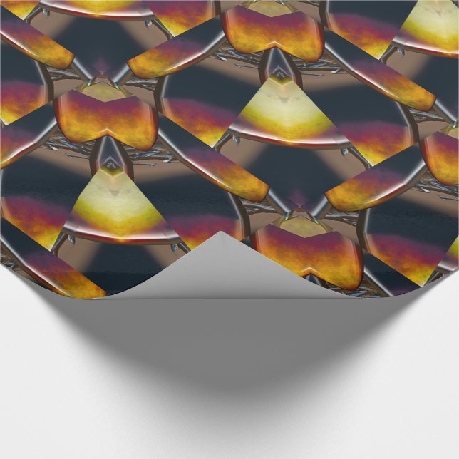 Södra Anacontess Unik Mönster Presentpapper (Hörn)