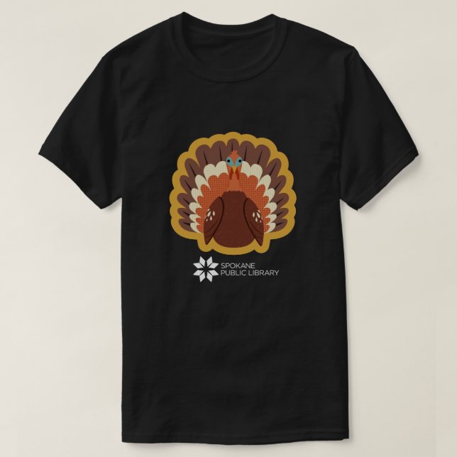 Södra Backe Turkiet Treetops Bibliotek T-Shirt (Design framsida)