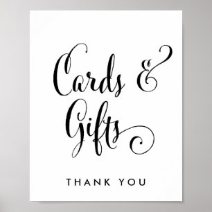Södra Belle Calligraphy Cards and Gifts Sign Poster