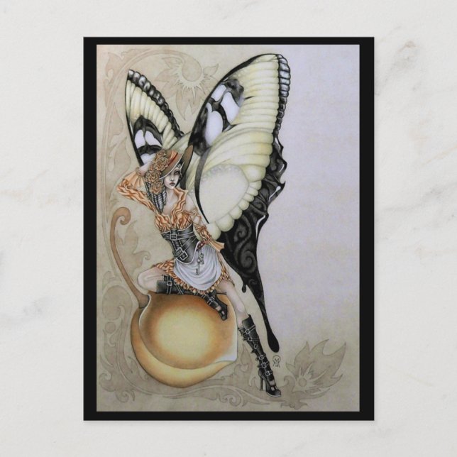 Södra Bellepunk Swallowtail Vykort (Framsida)