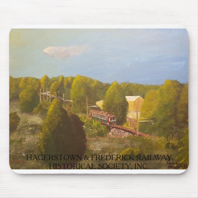 "Södra bergsoluppgångspringa" Mousepad Musmatta (Framsidan)