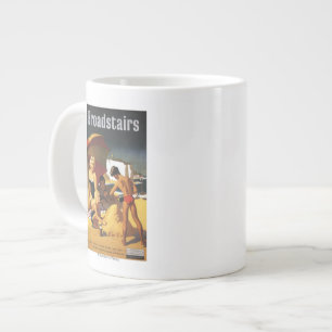 Södra British Railways Family on Beach Jumbo Mugg