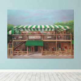 Södra Brogen, Saint Simons Island - Kanvastrycket Canvastryck