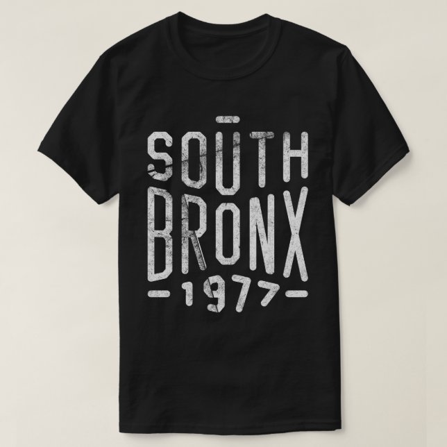 Södra Bronx 1977 T-shirt (Design framsida)