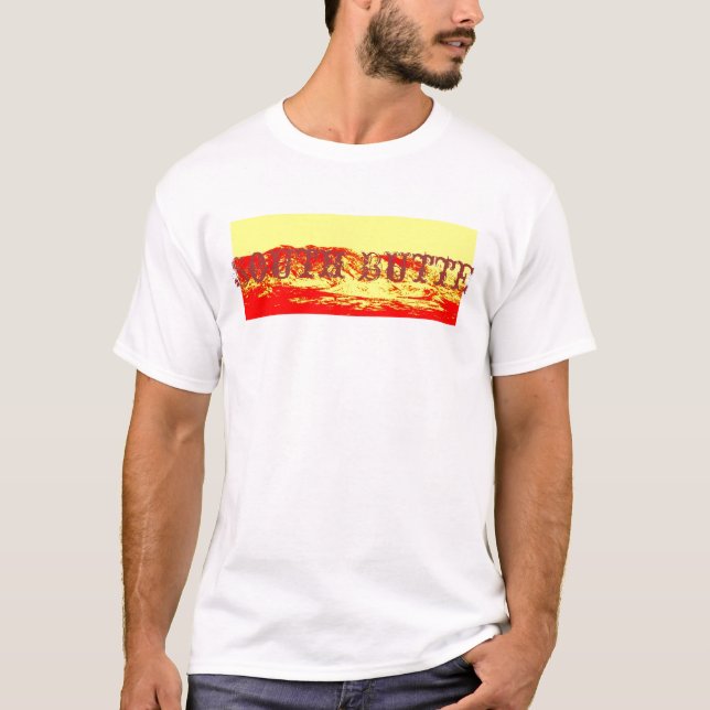 Södra Butte röda Mountaint T Shirt (Framsida)