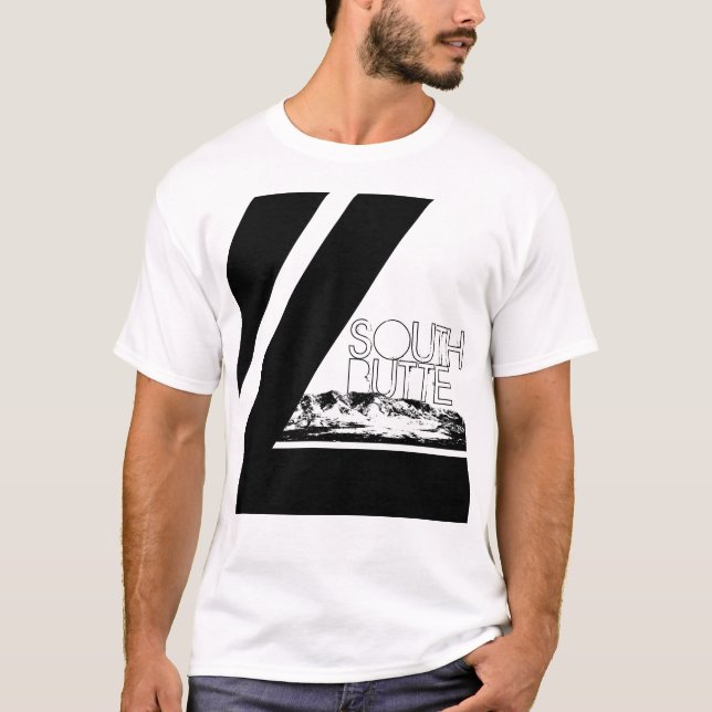 Södra Buttedubbla fodrar skjortan Tee (Framsida)