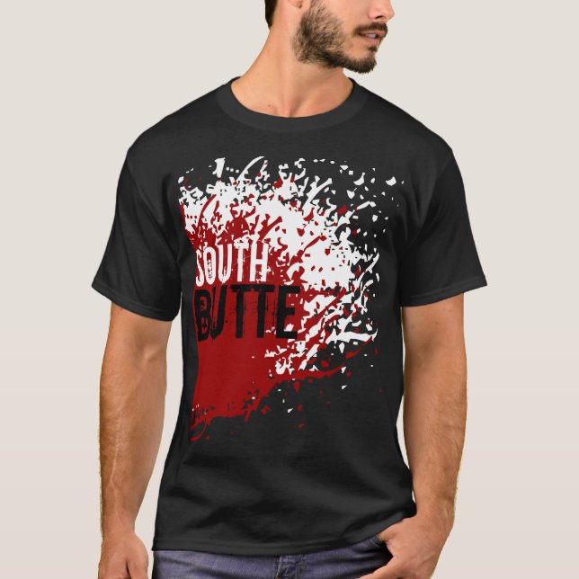 Södra ButteSplotchskjorta T-shirt (Framsida)