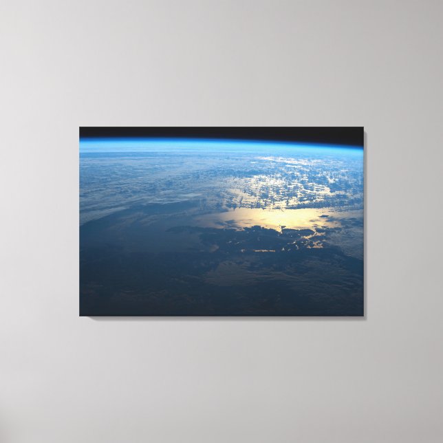 Södra Chiles nationalpark Laguna San Rafael. Canvastryck (Framsida)