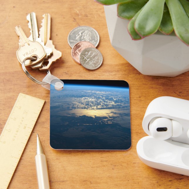 Södra Chiles nationalpark Laguna San Rafael. Nyckelring (Skrivbord)