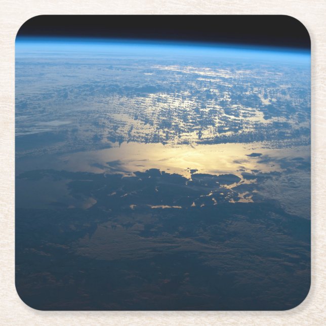 Södra Chiles nationalpark Laguna San Rafael. Underlägg Papper Kvadrat (Framsidan)