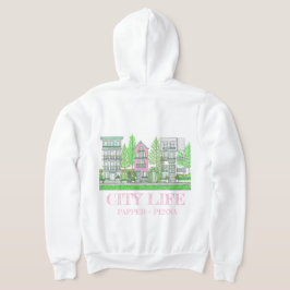 Södra City Rosa Life Hoodie T Shirt