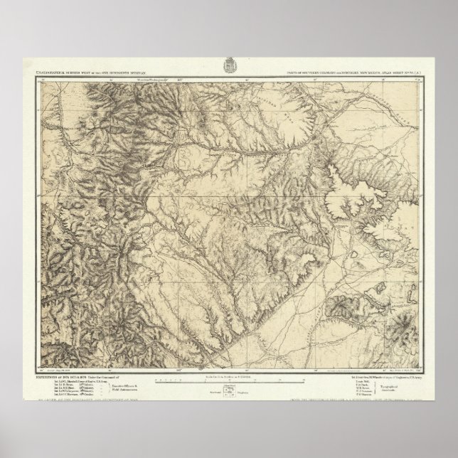 Södra Colorado Poster (Framsidan)