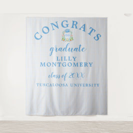 Södra Cowboy Monogram Studenten Photo BackDrop