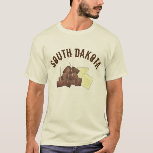 Södra Dakota Chislic CubKött Crackers SD Foodie T-shirt