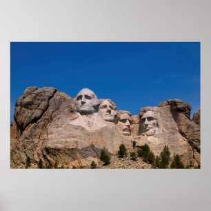 Södra Dakota, Keystone, Mount Rushmore Poster