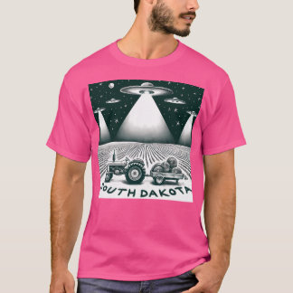 Södra Dakota Nattens Himmel, där jorden möts av St T Shirt