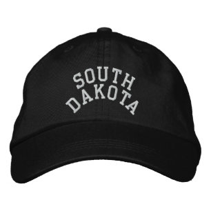 Södra Dakota-staten Embroized Broderad Keps