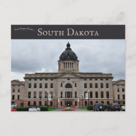 Södra Dakota-staten Huvudstad Pierre South Dakota Vykort