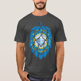 Södra Dakota Statlig flagga Craft Beer Skutt Cones T Shirt