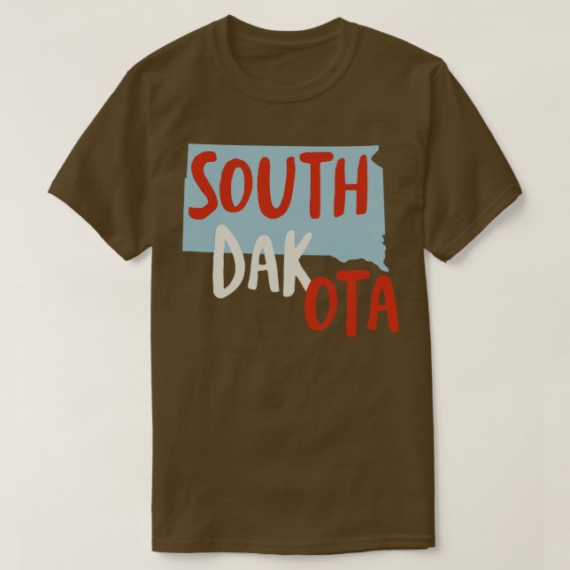 Södra Dakota T Shirt (Design framsida)