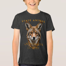 Södra Dakota Territory Animal de Coyote