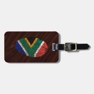 Södra - det afrikanska handlag identifierar med bagagebricka