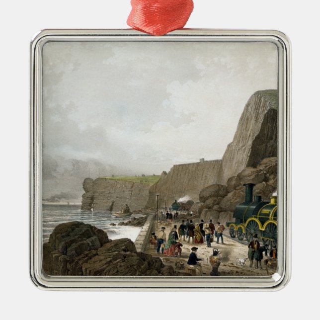 Södra Devon järnväg Julgransprydnad Metall (Framsidan)