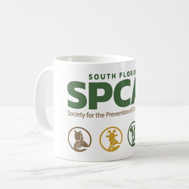 Södra Florida SPCA Coffee Kopp (Framsida vänster)