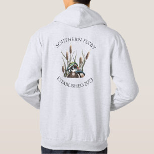 Södra flygvägen med Wood Anka med kattlar Hoodie