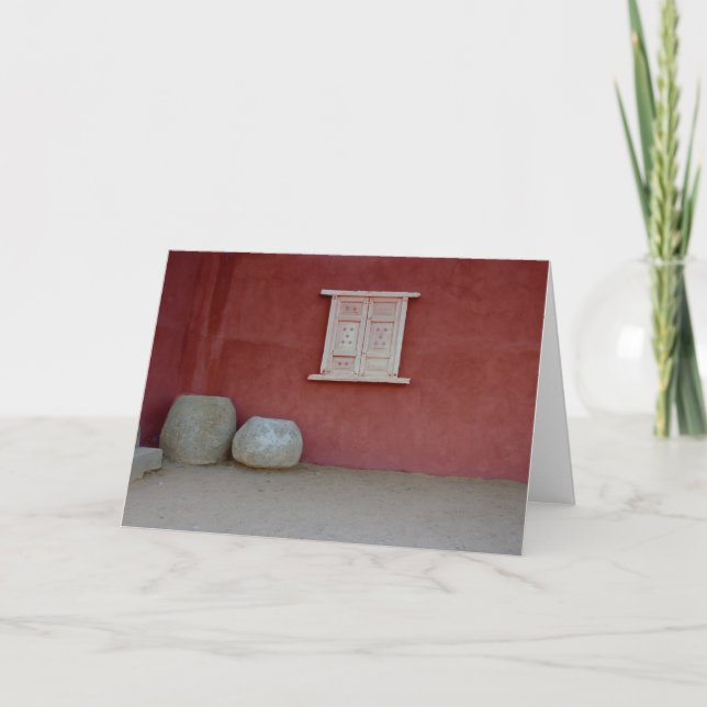 Södra fönstrets hälsningskort kort (Framsida)