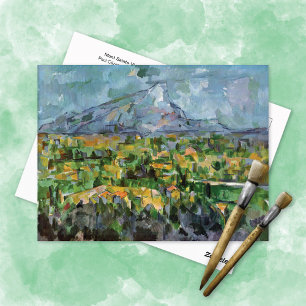 Södra Frankrike Mountain Landscape Paul Cezanne Vykort