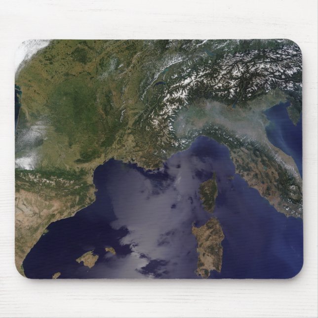 Södra Frankrike och norra Italien Musmatta (Framsidan)